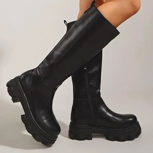 COPY - SHEIN vegan leather boots